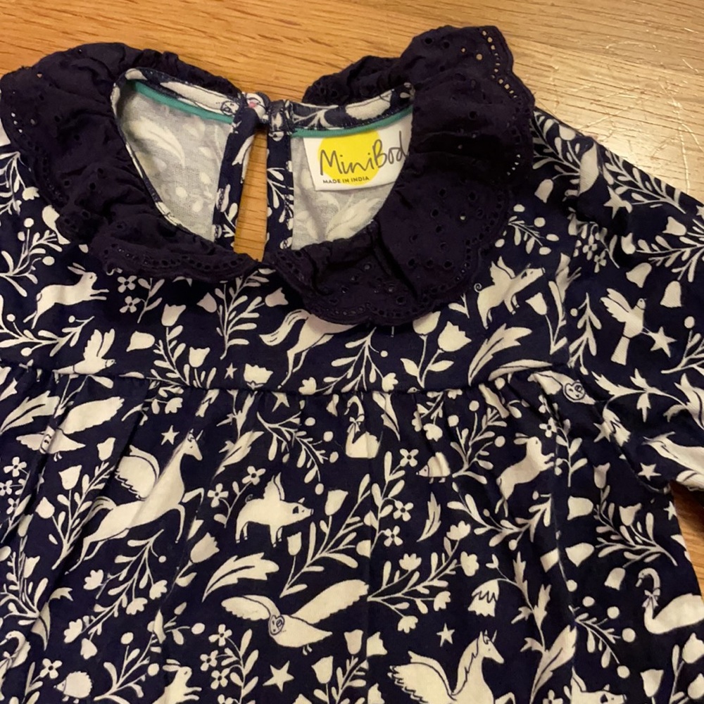 Mini Boden Woodlands top 3/4